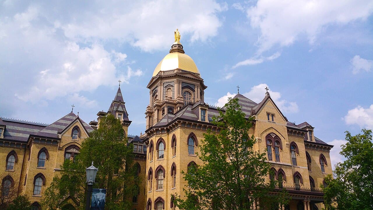 University of Notre Dame campus